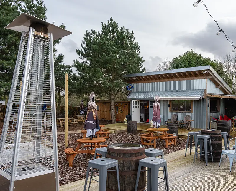 Out door Bar and seating Norfolk